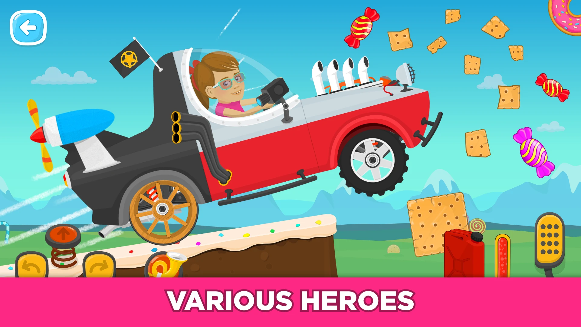 Racing for kids - cars & games screenshot
