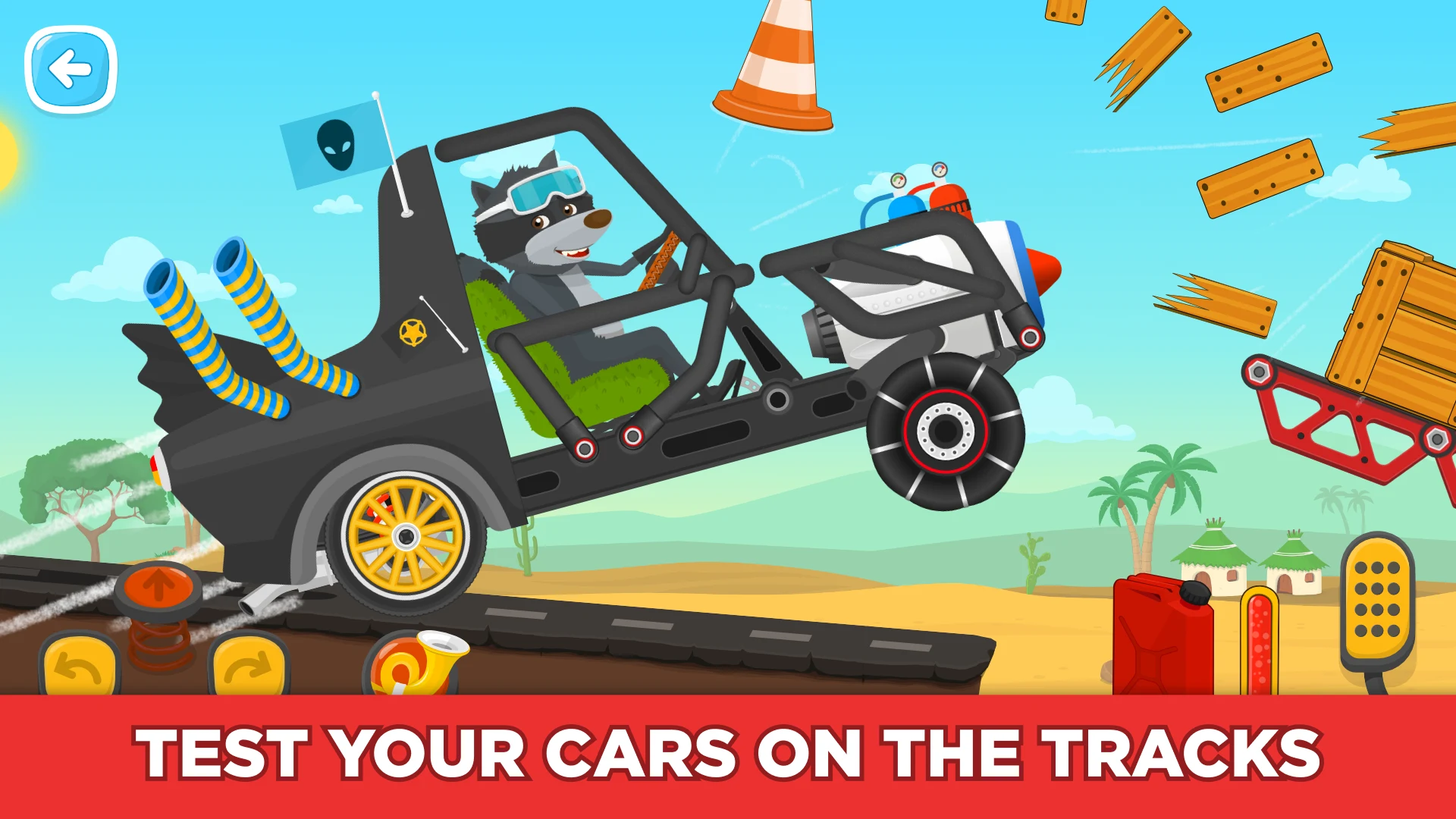 Racing for kids - cars & games screenshot